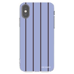 Átlátszó szilikon tok az alábbi mobiltelefonokra Apple iPhone X/XS - Poolside member