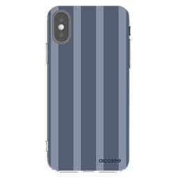 Átlátszó szilikon tok az alábbi mobiltelefonokra Apple iPhone X/XS - Midnight lounge