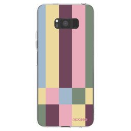 Átlátszó szilikon tok az alábbi mobiltelefonokra Samsung Galaxy S8 G950F - Lobby tiles