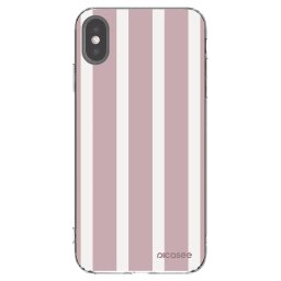 Átlátszó szilikon tok az alábbi mobiltelefonokra Apple iPhone XS Max - Velvet sun