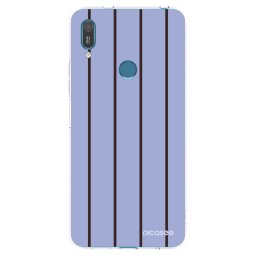 Átlátszó szilikon tok az alábbi mobiltelefonokra Huawei Y7 2019 - Poolside member
