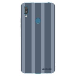 Átlátszó szilikon tok az alábbi mobiltelefonokra Huawei Y7 2019 - Midnight lounge