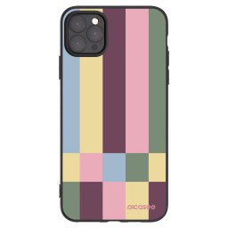 Fekete szilikon tok az alábbi mobiltelefonokra Apple iPhone 11 Pro Max - Lobby tiles