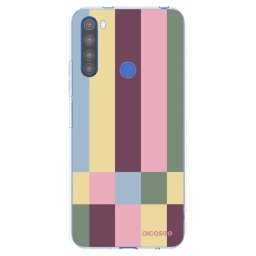 Átlátszó szilikon tok az alábbi mobiltelefonokra Xiaomi Redmi Note 8T - Lobby tiles
