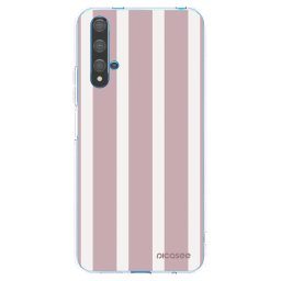 Átlátszó szilikon tok az alábbi mobiltelefonokra Huawei Nova 5T - Velvet sun