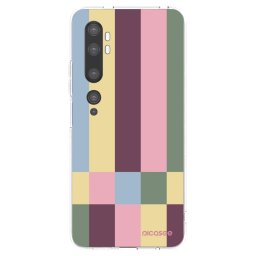 Átlátszó szilikon tok az alábbi mobiltelefonokra Xiaomi Mi Note 10 (Pro) - Lobby tiles