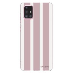 Átlátszó szilikon tok az alábbi mobiltelefonokra Samsung Galaxy A71 A715F - Velvet sun