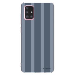 Átlátszó szilikon tok az alábbi mobiltelefonokra Samsung Galaxy A71 A715F - Midnight lounge