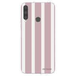 Átlátszó szilikon tok az alábbi mobiltelefonokra Huawei P40 Lite E - Velvet sun