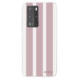 Átlátszó szilikon tok az alábbi mobiltelefonokra Huawei P40 Pro - Velvet sun