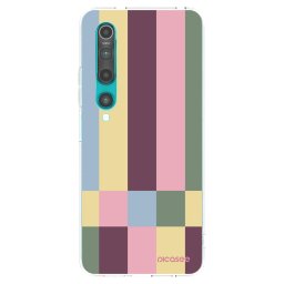 Átlátszó szilikon tok az alábbi mobiltelefonokra Xiaomi Mi 10 - Lobby tiles