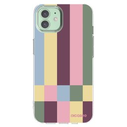 Átlátszó szilikon tok az alábbi mobiltelefonokra Apple iPhone 12 Pro - Lobby tiles