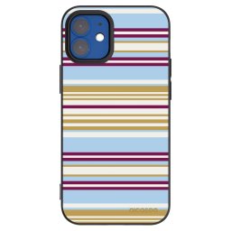 Fekete szilikon tok az alábbi mobiltelefonokra Apple iPhone 12 mini - Souvenir