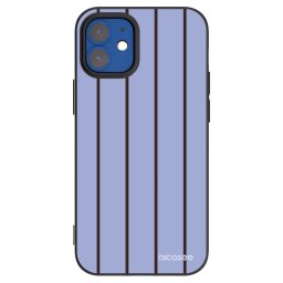 Fekete szilikon tok az alábbi mobiltelefonokra Apple iPhone 12 mini - Poolside member