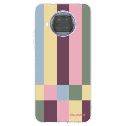 Átlátszó szilikon tok az alábbi mobiltelefonokra Xiaomi Mi 10T Lite - Lobby tiles