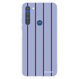 Átlátszó szilikon tok az alábbi mobiltelefonokra Motorola Moto G8 - Poolside member