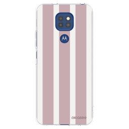Átlátszó szilikon tok az alábbi mobiltelefonokra Motorola Moto G9 Play - Velvet sun
