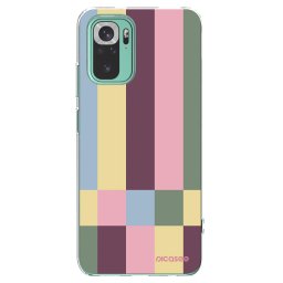 Átlátszó szilikon tok az alábbi mobiltelefonokra Xiaomi Redmi Note 10 Pro - Lobby tiles