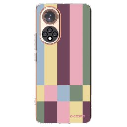 Átlátszó szilikon tok az alábbi mobiltelefonokra Huawei Nova 9 - Lobby tiles