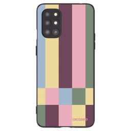 Fekete szilikon tok az alábbi mobiltelefonokra OnePlus 8T - Lobby tiles