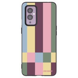 Fekete szilikon tok az alábbi mobiltelefonokra OnePlus 9 - Lobby tiles