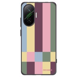 Fekete szilikon tok az alábbi mobiltelefonokra Xiaomi Poco F7 5G - Lobby tiles