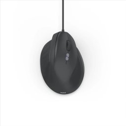 Hama függőleges, ergonomikus, vezetékes egér ECM-500R, jobbkezes, fekete