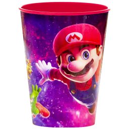 Super Mario műanyag pohár 260 ml Nr 01
