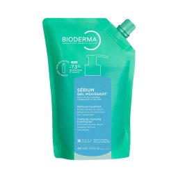 Bioderma Sébium Moussant habzó gél utántöltő 400ml