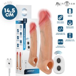 Mr Intense Vibrl pniszhvely Ultra-realisztikus 14,5 cm fekete