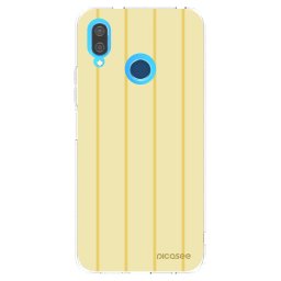 Átlátszó szilikon tok az alábbi mobiltelefonokra Huawei P20 Lite - Liquid sunshine
