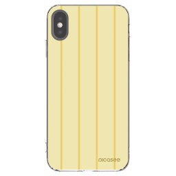 Átlátszó szilikon tok az alábbi mobiltelefonokra Apple iPhone XS Max - Liquid sunshine