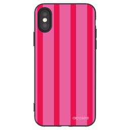 Fekete szilikon tok az alábbi mobiltelefonokra Apple iPhone X/XS - Hot tropic