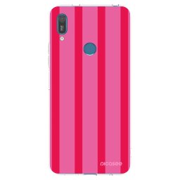 Átlátszó szilikon tok az alábbi mobiltelefonokra Huawei Y7 2019 - Hot tropic