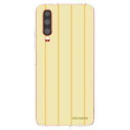 Átlátszó szilikon tok az alábbi mobiltelefonokra Huawei P30 - Liquid sunshine