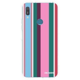 Átlátszó szilikon tok az alábbi mobiltelefonokra Huawei Y6 2019 - Cabana club