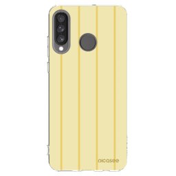 Átlátszó szilikon tok az alábbi mobiltelefonokra Huawei P30 Lite - Liquid sunshine