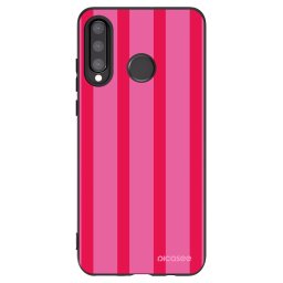 Fekete szilikon tok az alábbi mobiltelefonokra Huawei P30 Lite - Hot tropic
