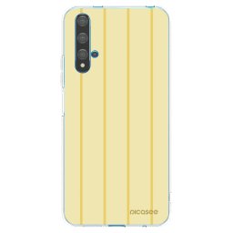 Átlátszó szilikon tok az alábbi mobiltelefonokra Huawei Nova 5T - Liquid sunshine