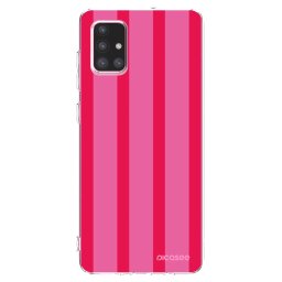 Átlátszó szilikon tok az alábbi mobiltelefonokra Samsung Galaxy A71 A715F - Hot tropic