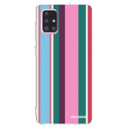 Átlátszó szilikon tok az alábbi mobiltelefonokra Samsung Galaxy A71 A715F - Cabana club