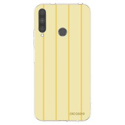 Átlátszó szilikon tok az alábbi mobiltelefonokra Huawei P40 Lite E - Liquid sunshine
