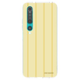Átlátszó szilikon tok az alábbi mobiltelefonokra Xiaomi Mi 10 - Liquid sunshine
