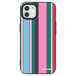 Fekete szilikon tok az alábbi mobiltelefonokra Apple iPhone 12 - Cabana club