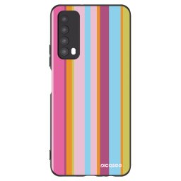 Fekete szilikon tok az alábbi mobiltelefonokra Huawei P Smart 2021 - Golden hour