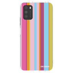 Átlátszó szilikon tok az alábbi mobiltelefonokra Xiaomi Poco M3 - Golden hour