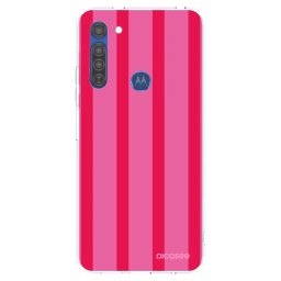 Átlátszó szilikon tok az alábbi mobiltelefonokra Motorola Moto G8 - Hot tropic