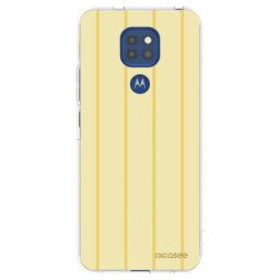 Átlátszó szilikon tok az alábbi mobiltelefonokra Motorola Moto G9 Play - Liquid sunshine