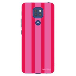 Átlátszó szilikon tok az alábbi mobiltelefonokra Motorola Moto G9 Play - Hot tropic