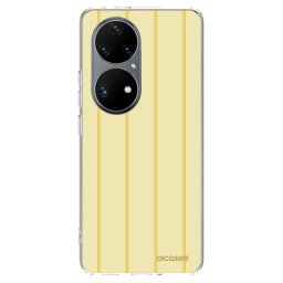 Átlátszó szilikon tok az alábbi mobiltelefonokra Huawei P50 - Liquid sunshine